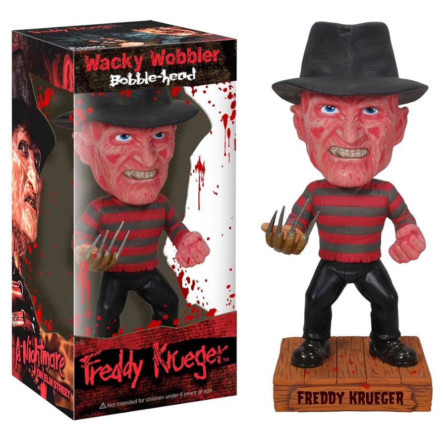 【FUNKO Wacky Wobbler】　Freddy Bigsize Amazon.com: Funko Fun on The Run Wacky Wobblers - Freddy